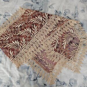 Burgundy lace table runner(s) - 2 listings
